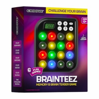 Brainteez 6-in-1 Brain Teasers & Memory Game