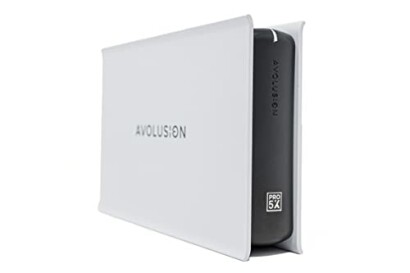 Avolusion external hard drive with protective case