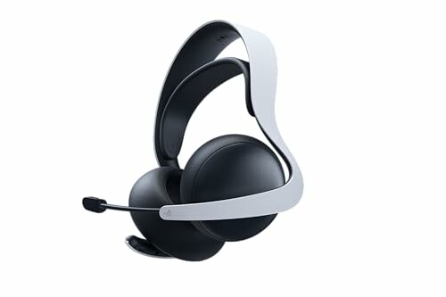 PlayStation wireless gaming headset with microphone, showcasing its advanced voice capture technology