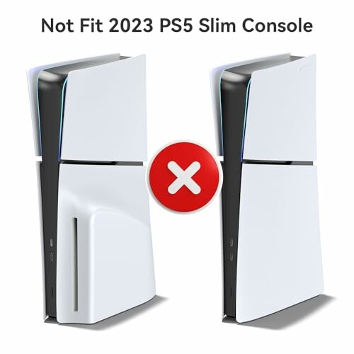 PS5 consoles with not compatible sign for 2023 Slim model