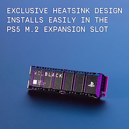 WD Black SSD with heatsink for PS5